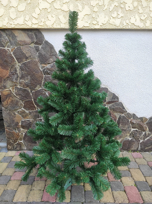 Штучна зелена ялинка ПВХ Карпатська казка 1.5 Одеса - фото 1