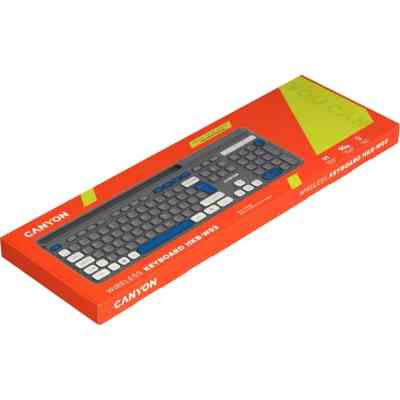 Клавиатура Canyon HKB-W03 Wireless UA Grey (CNS-HKBW03DG) Винница