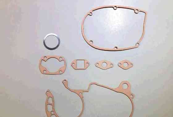 Прокладка двигуна (набір) мопед Верховина S-57, S-58 картон мінімальна комплектація SLO Мукачево