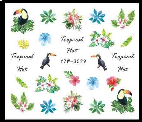 Наклейки для нігтів YZW-3029 Київ