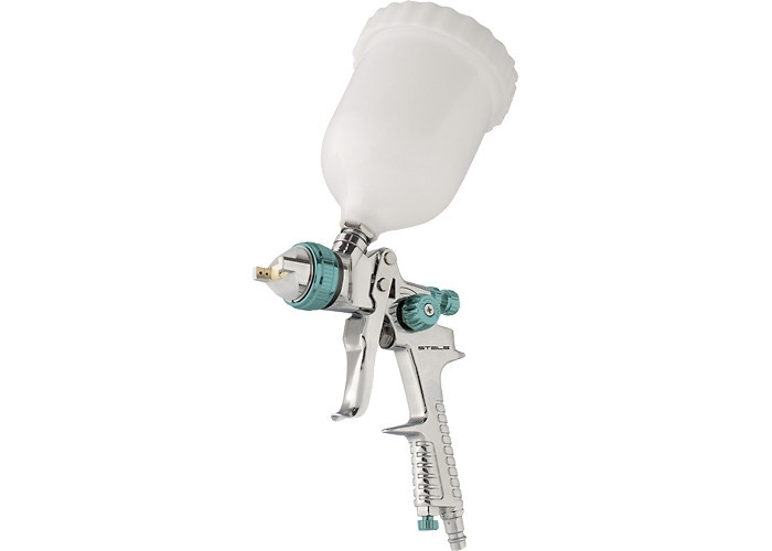 Фарборозпилювач (фарбопульт) AG 801 HVLP , гравітаційний, сопло 1,5 мм і 1,8 мм Stels Полтава - фото 1