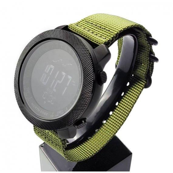 Чоловічий наручний годинник North Edge Apache 5BAR Зелений Київ - фото 5