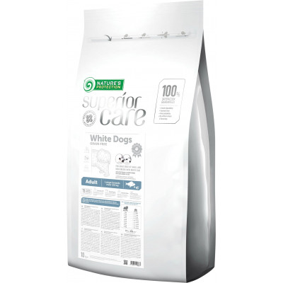 Сухой корм для собак Nature's Protection Superior Care White Dogs White Fish Adult Large Breeds 10 кг (NPSC46339) Винница - изображение 1