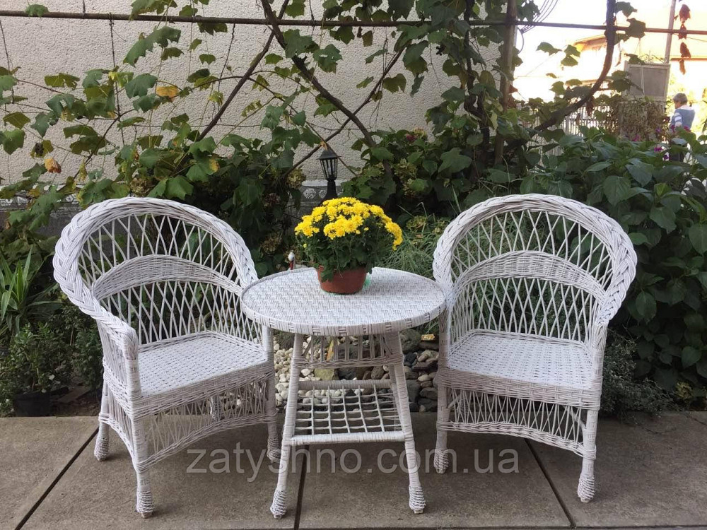 Меблі білі плетені із Закарпаття Київ - фото 4