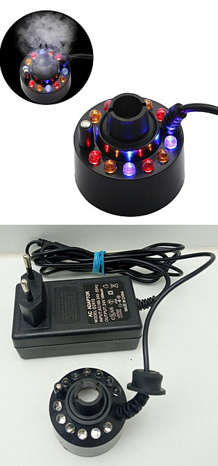 Зволожувач повітря туманоутворювач з RGB 17604 Луцьк - фото 1