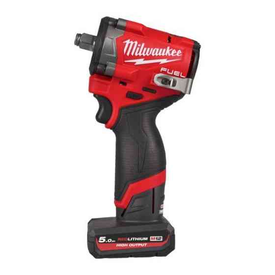 Гайковерт високомоментний MILWAUKEE 1/2" (746 Нм) M12 FCIWF12G3-502X (+2 акумулятори, зарядний пристрій, HD Одеса