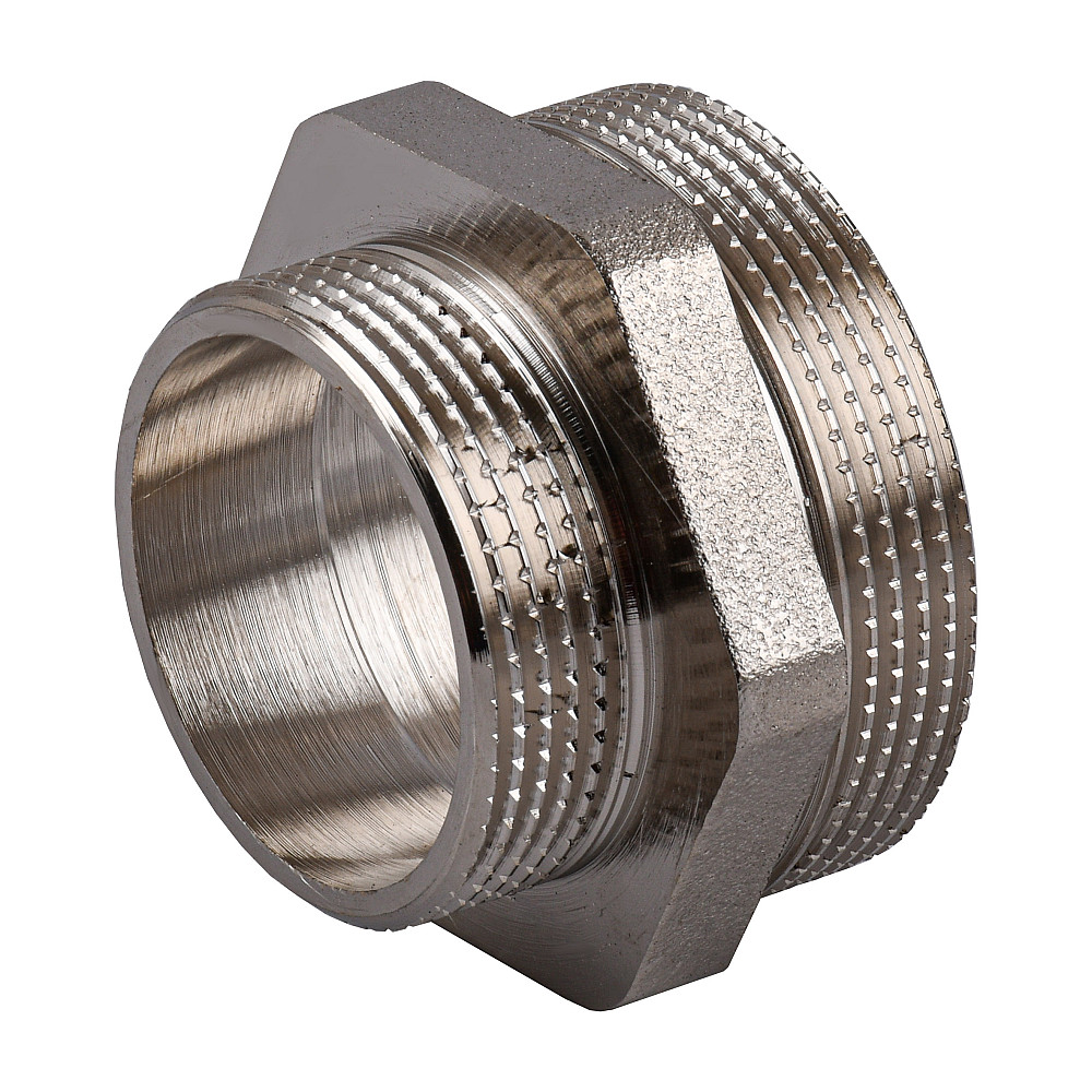 Ніпель редукційний 2″х1 1/2″ЗЗ нікельований NN872S OPTIMUM Тернополь - изображение 1