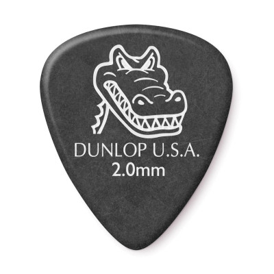 Медіатор Jim Dunlop Gator Grip Pick 2.0mm 12 шт. (417P2.0) Вінниця - фото 1