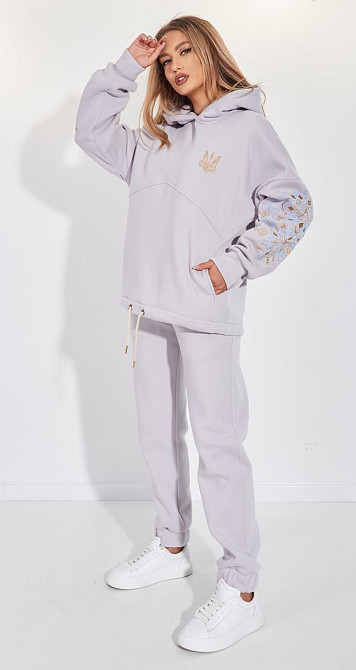 Теплий костюм з українською вишивкою Київ - фото 1