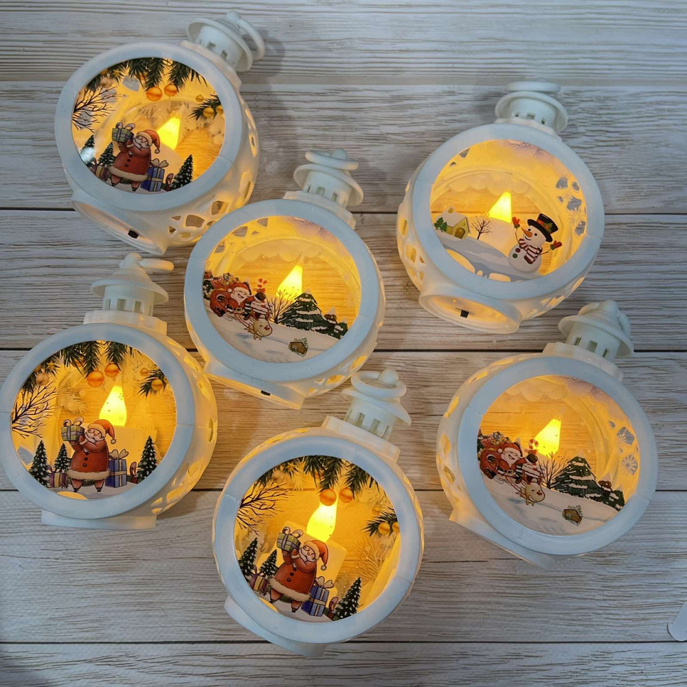 Новорічний декоративний світильник. Світильник нічник Одеса - фото 1