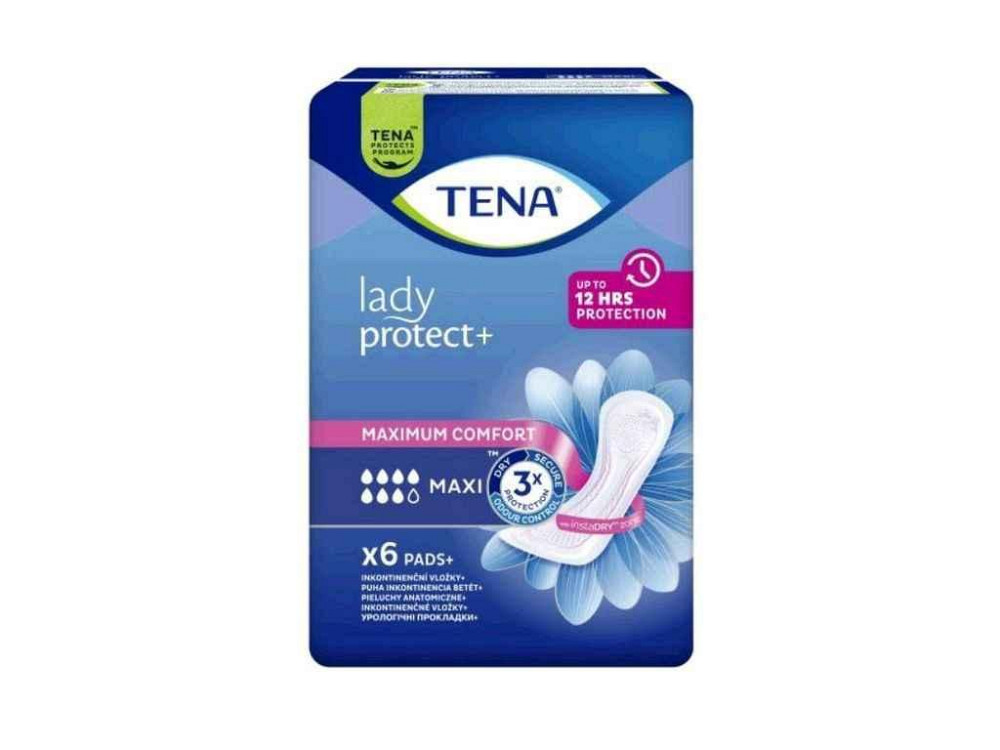 Гігієнічні прокладки 6шт Lady Maxi InstaDry 5,5кр ТМ TENA Київ - фото 1