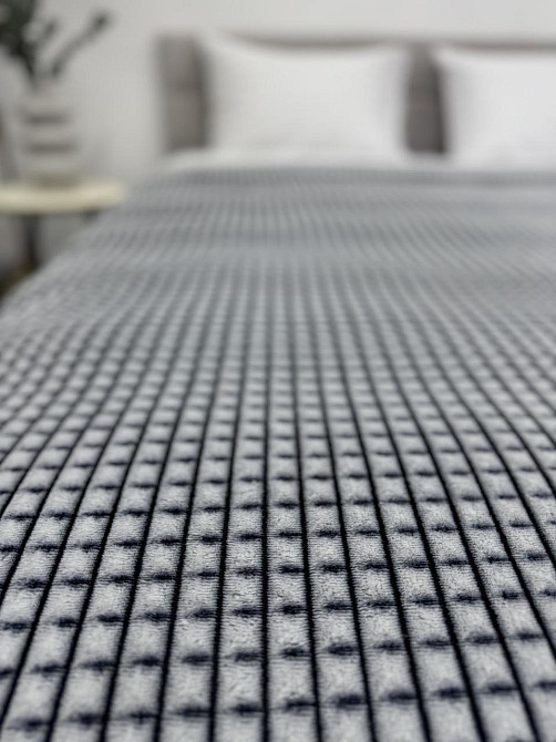 Ecotton Плед Ecotton 150х200 см із мікрофібри Navy сірий Киев - изображение 2