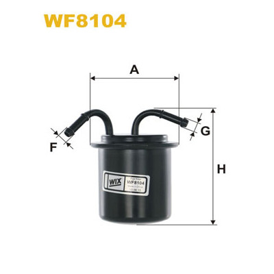 Фильтр топливный Wixfiltron WF8104 Винница - изображение 1