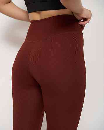 Лосини жіночі в рубчик Nicoletta 10076 Коричневий, M Київ