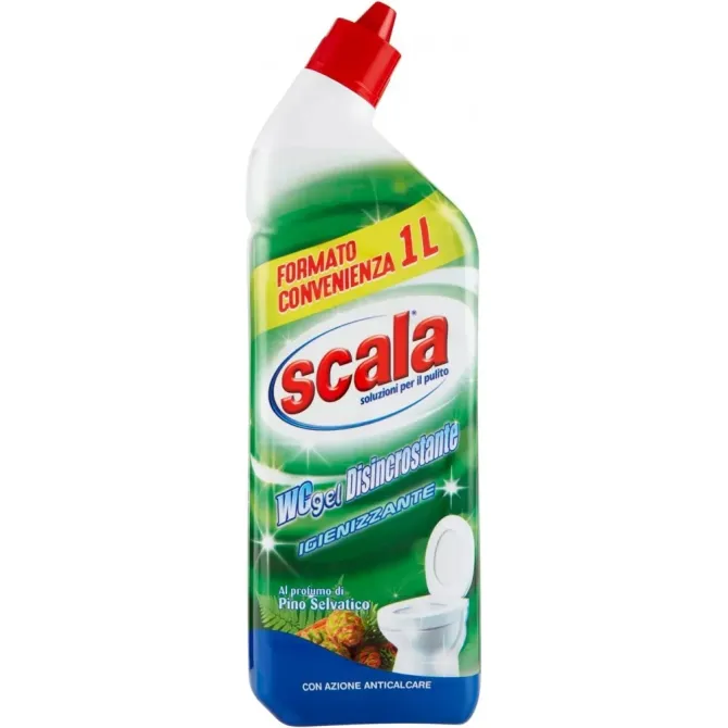 Гель для прибирання туалету SCALA WC gel Disincrostante з ароматом хвої 1000 мл Львів - фото 1