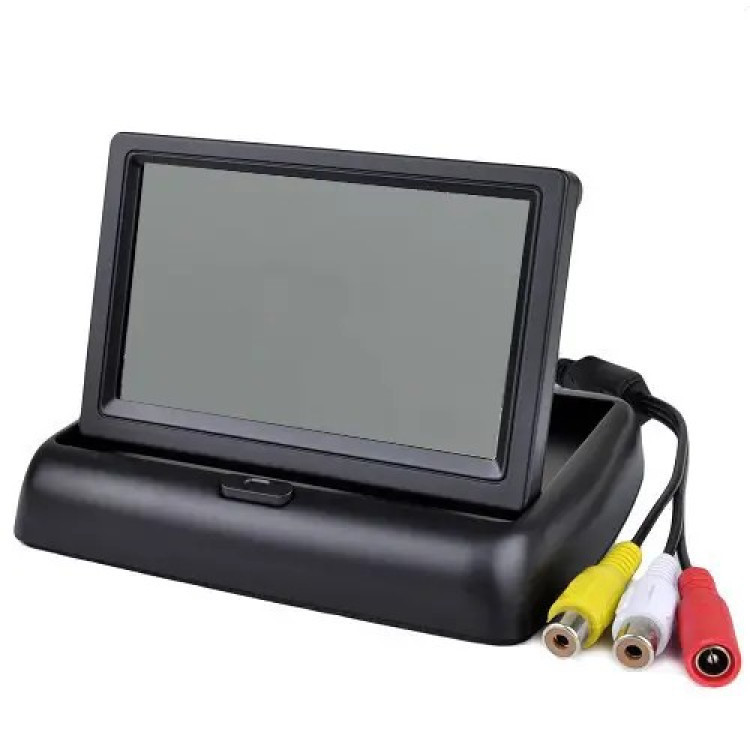 Автомобильный дисплей DS-5M экран 5'' для камеры заднего вида (Черный) Винница - изображение 2