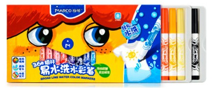 Фломастери "Marco" 1632-36CB 36кол "Super Washable Jumbo", шт Київ