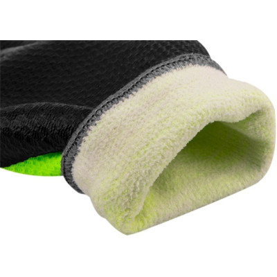 Защитные перчатки Neo Tools утепленные, латексное покрытие, полиэстер, р.10, зелено черные (97-613-10) Винница - изображение 4