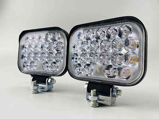Фара LED прямокутна 48W ближний + дальній, фара 21 led діодів 6500K, додаткова фара авто Мукачево