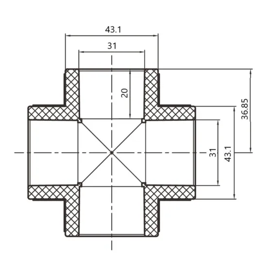 Хрестовина PPR Thermo Alliance 32 Київ