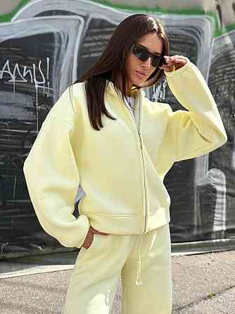 Жіночий теплий костюм на флісі Лімонний 42/46 Харків