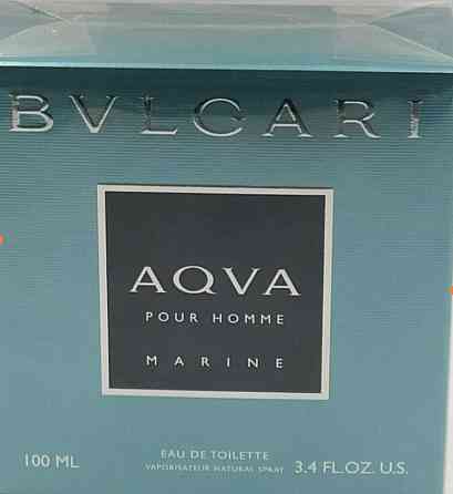 Парфюмерия: Bvlgari Agva Marine Pour Homme edt 100ml. Оригинал! Киев