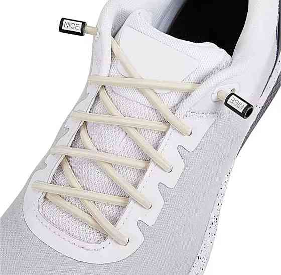 Шнурки еластичні без зав'язок з пластиковими фіксаторами Сміла