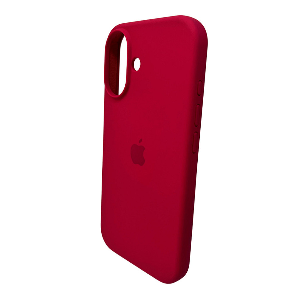 Чохол Silicone для Apple iPhone 16, марун Київ - фото 7