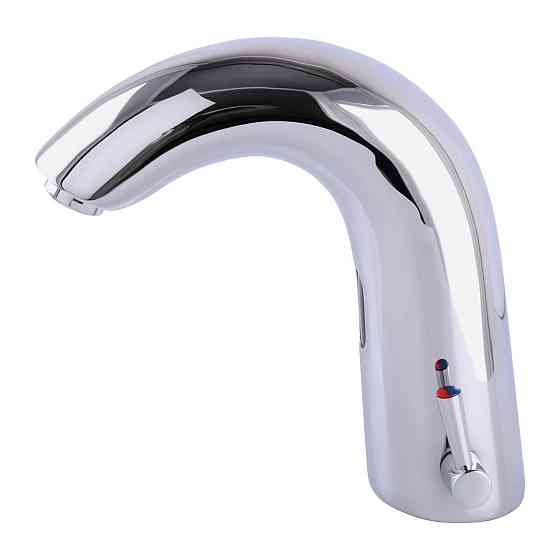 Змішувач сенсорний для умивальника HOTEC 19.112 DC/AC Hot/Cold з трансформатором Київ