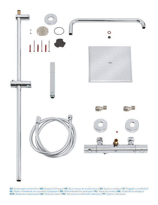 Душова система з термостатом для душа Grohe Euphoria System (26187000) Киев - изображение 2