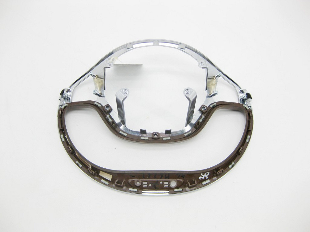 Mercedes-Benz  A0994644813 2A24 Нижня хром накладка керма з деревом "корінь горіха" S-Class W222 Одеса - фото 6