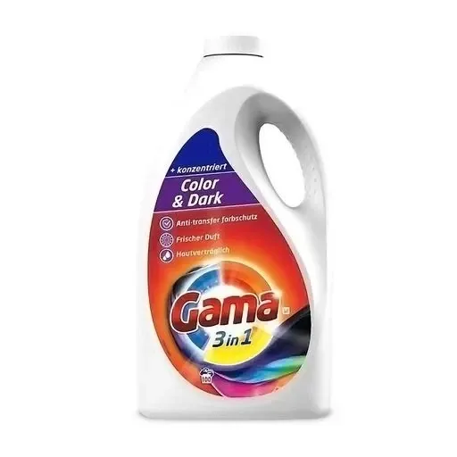 Гель для стирки Gama Color & Dark 100 стирок, 5 л Львов