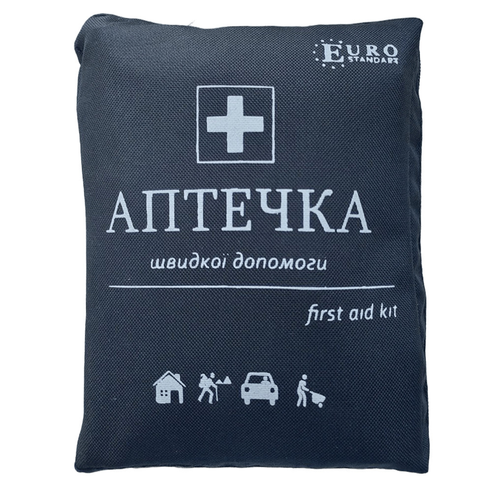 Аптечка автомобільна АМА-1 чорна сумка (19од., 24шт.) Киев - изображение 1