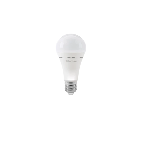Лампа A68 10W E27 4000К 220V акумуляторна LED Titanum Житомир