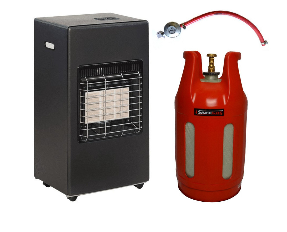 Нагрівач газовий керамичний CAMILLA 4200 Італія і балон 24 л композитний                      й Київ - фото 1