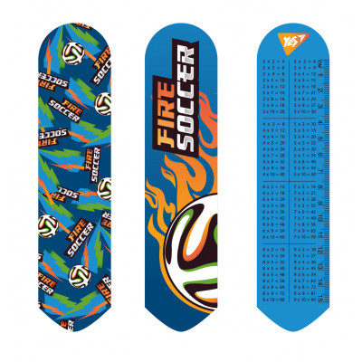 Закладки для книг Yes 2D Football голубая (708141) Винница - изображение 1