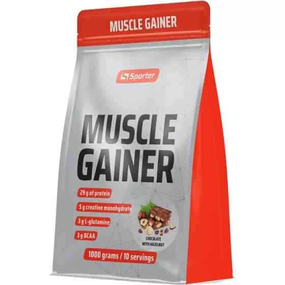 Muscle Gainer 1000g (шоколад з фундуком) Луцьк