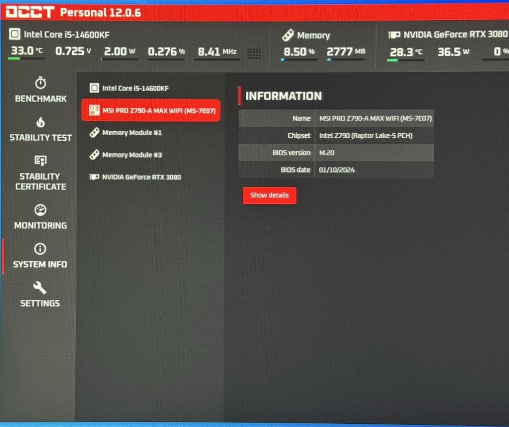Топ комплект i5 14600KF, Z790 Msi Pro WiFi материнская плата, процессор. Киев - изображение 1