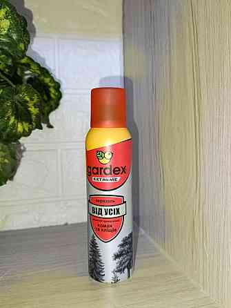 Інсектицид-аерозоль Gardex 125мл універсальний – ефективний засіб від усіх видів комах і кліщів Харків