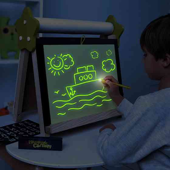 Мольберт настольный для творчества и учебы «5в1» ТМ Люмик Киев