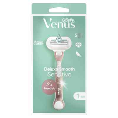 Бритва Gillette Venus Extra Smooth Sensitive RoseGold з 1 змінним картриджем (7702018517886) Вінниця