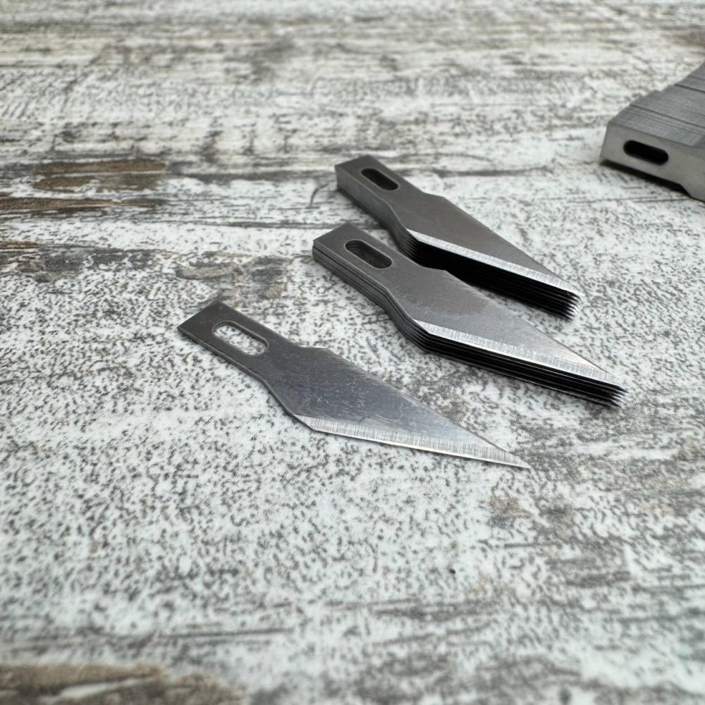 Леза для макетного ножа X-Acto №11, 100 шт, змінні леза скальпеля для моделювання та ручних робіт Київ - фото 5