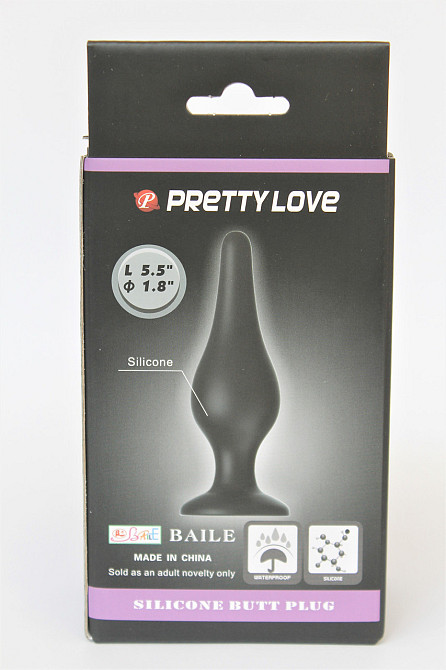АНАЛЬНА ВТУЛКА "PRETTY LOVE" L 140 мм D 45 мм Sex Aura Київ - фото 5