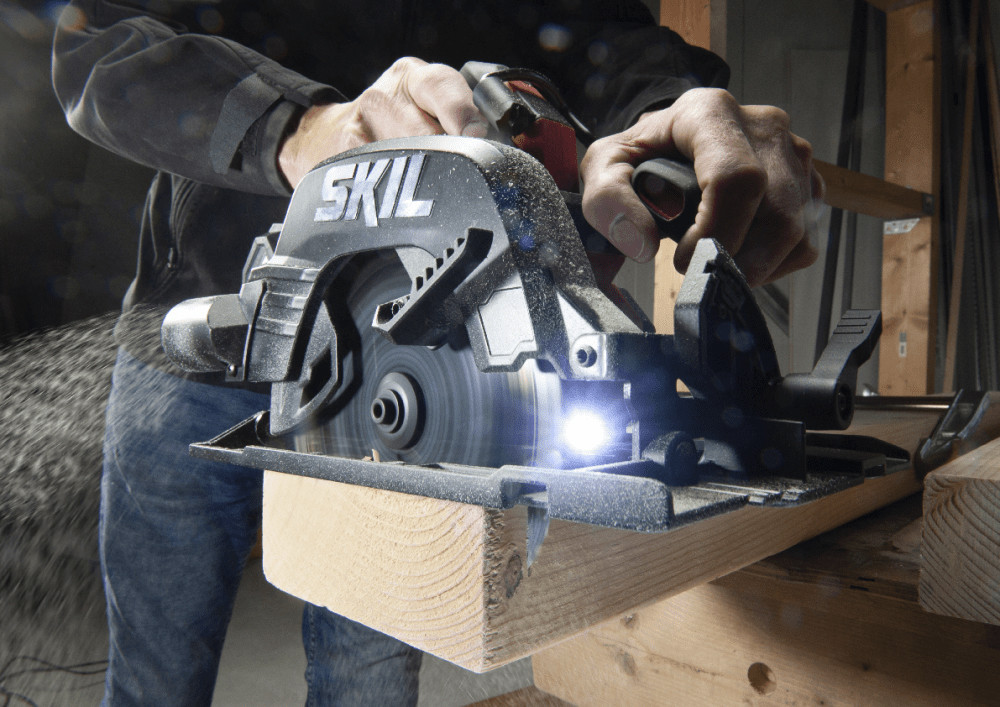 Пилка циркулярная бесщеточная аккумуляторная, SKIL 3571 CA XP + аккумулятор 4,0 Ah + зарядное устройство SW1E3571CA+BC1E3111AA Одесса - изображение 3