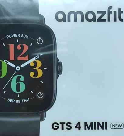 Смарт-часы Amazfit GTS 4 mini new Ivory White, Graphite Black. Харьков