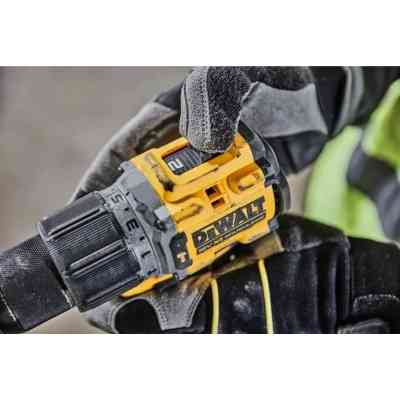 Шуруповерт DeWALT XR Li-Ion PowerStack 90 Нм, 18V 1x1.7Ah, кейс TSTAK (DCD805E1T) Винница