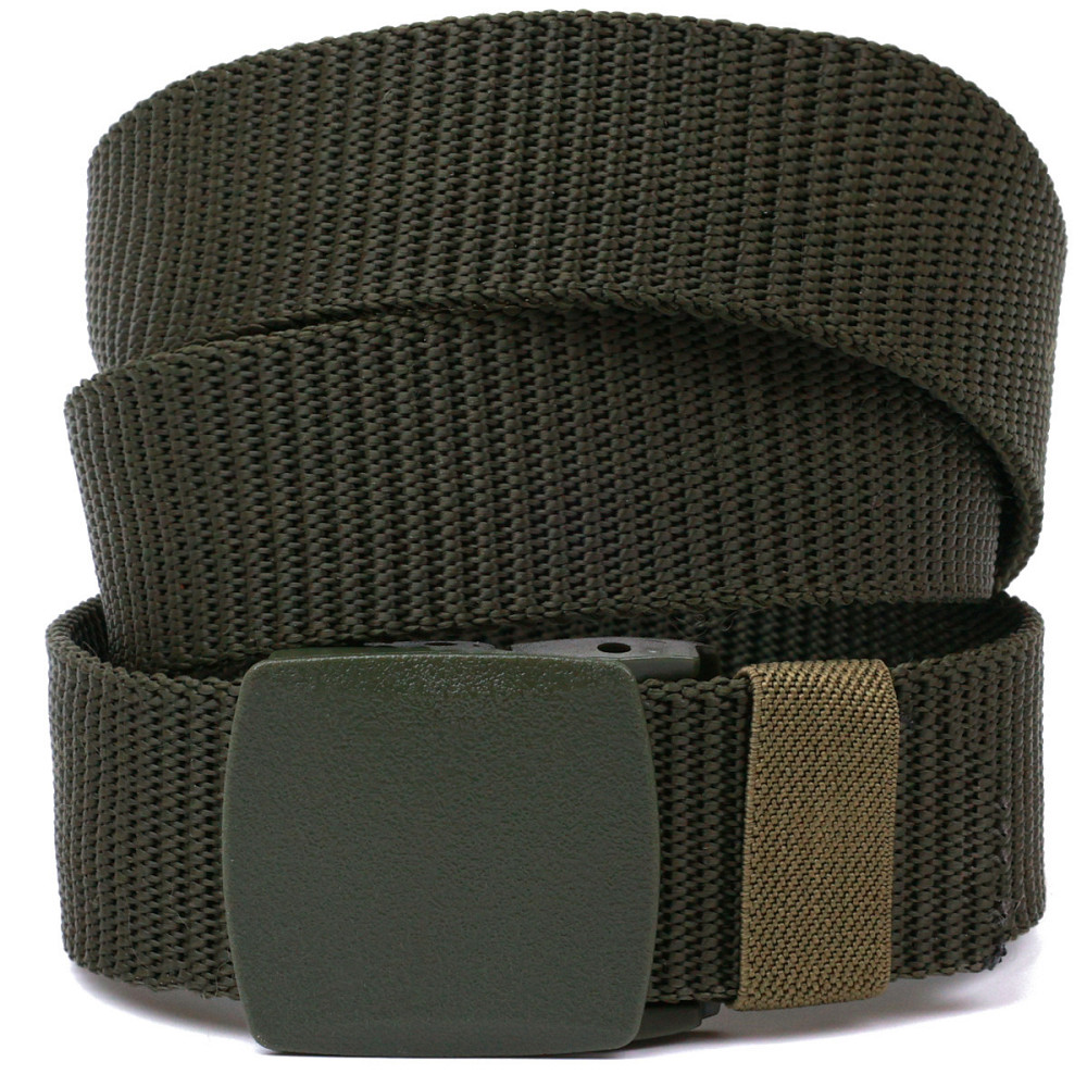 Зручний текстильний чоловічий ремень Vintage 20582 Зелений Київ - фото 1
