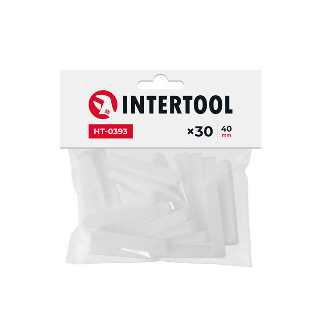 Клини для плитки 40 мм / 30 шт INTERTOOL HT-0393 Київ - фото 1