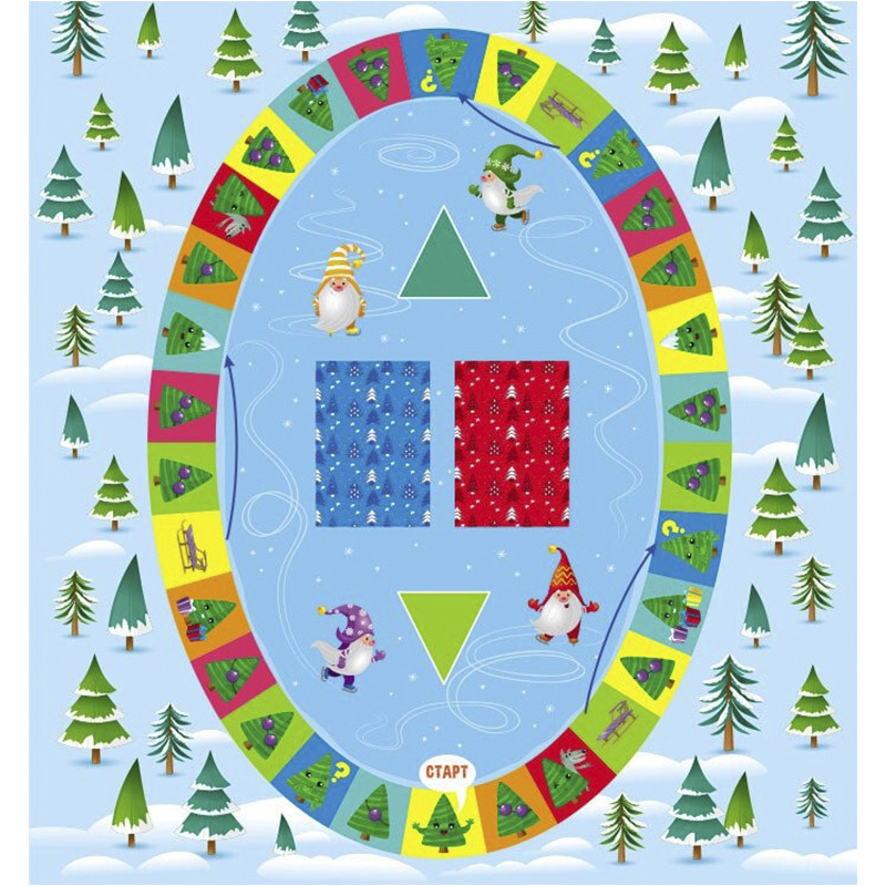 Дитячий ігровий набір "Прикрась ялинку" 21401 з гральним кубиком Вінниця - фото 3