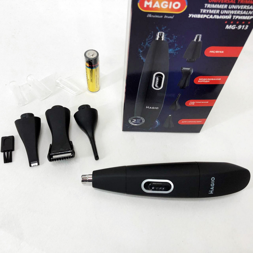 Електричний тример для волосся в носі, Тример для стрижки носа носа і окантовки TA-33 Івано-Франківськ - фото 3